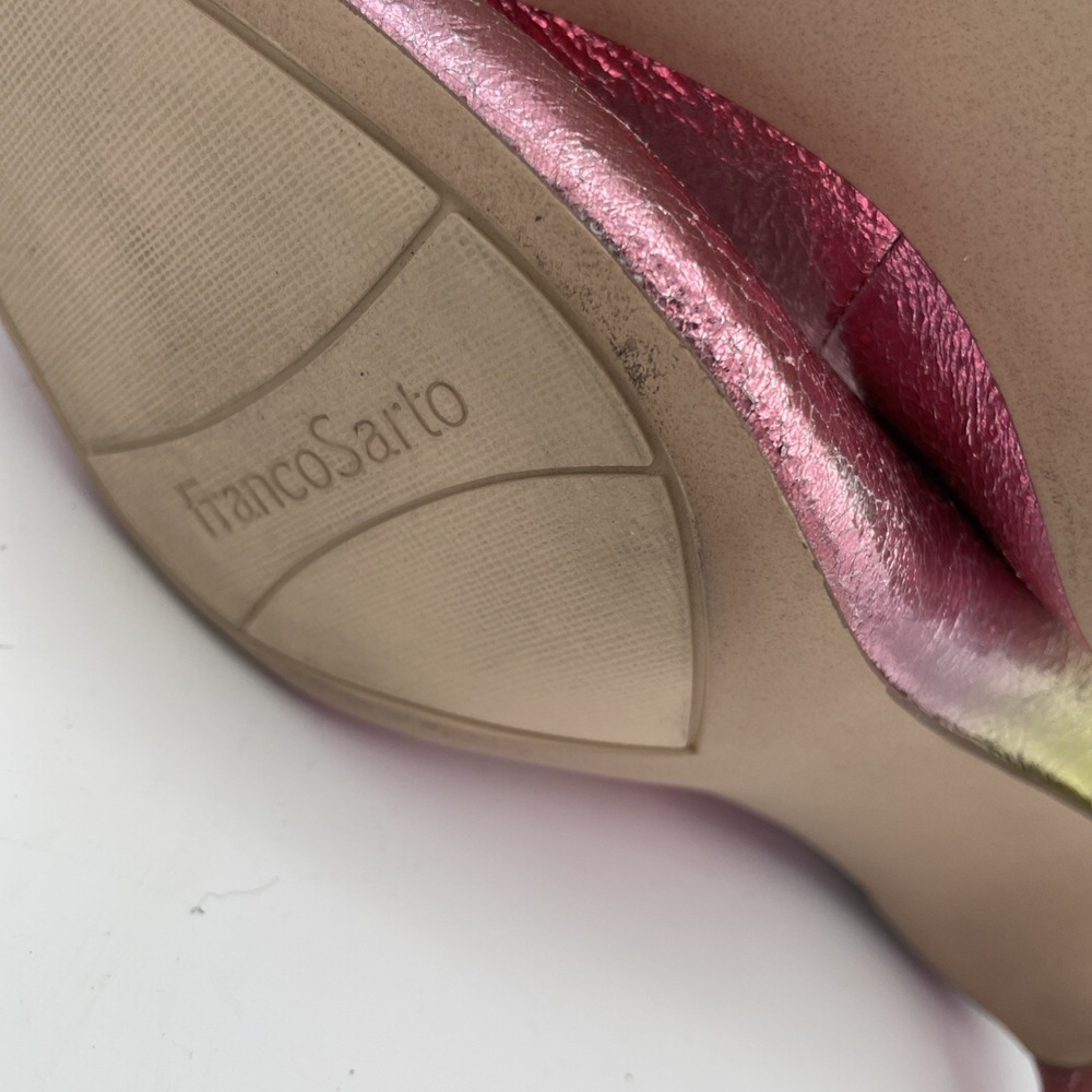 Franco Sarto Womens Toya Rainbow Shine Pump‎ Size 8 - Picture 9 of 9
